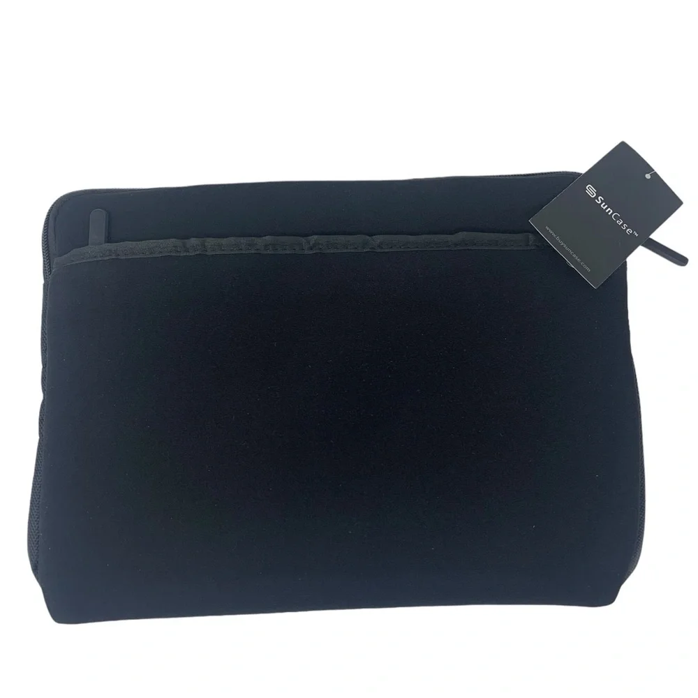 SunCase 13-Inch Neoprene Laptop Sleeve Black